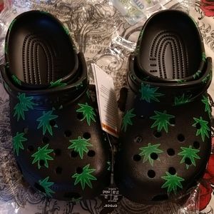 Hemp leaf clog croca